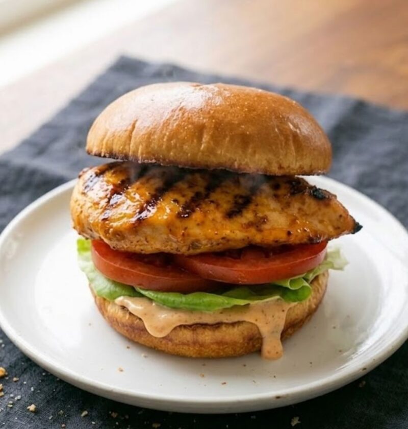 Spicy Grilled Chicken Sandwich Recipe