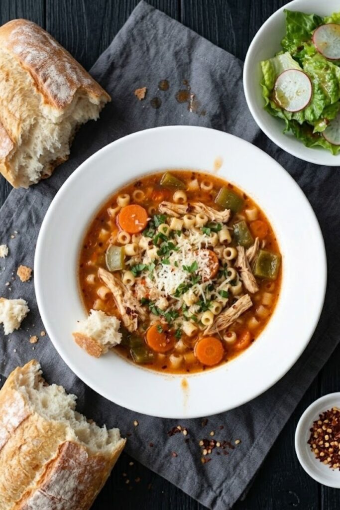 Spicy Italian Chicken Soup Recipe
