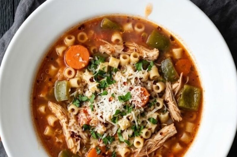 Spicy Italian Chicken Soup