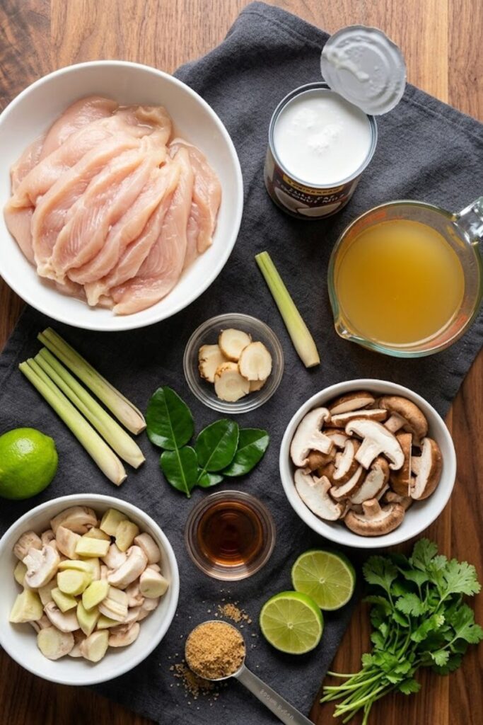 Thai Coconut Chicken Soup Recipe