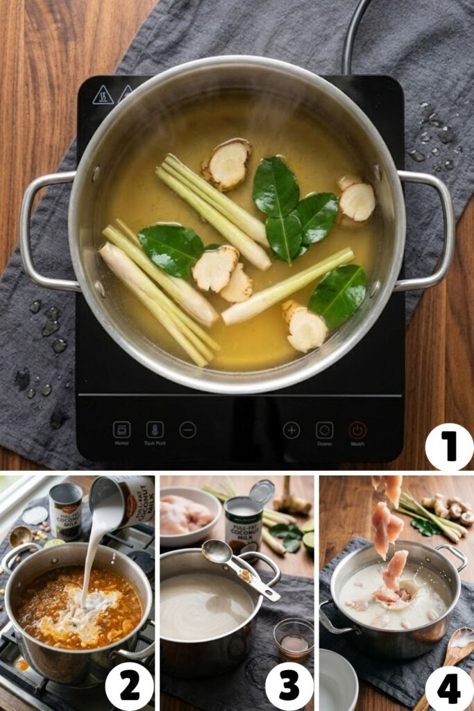 Thai Coconut Chicken Soup Recipe