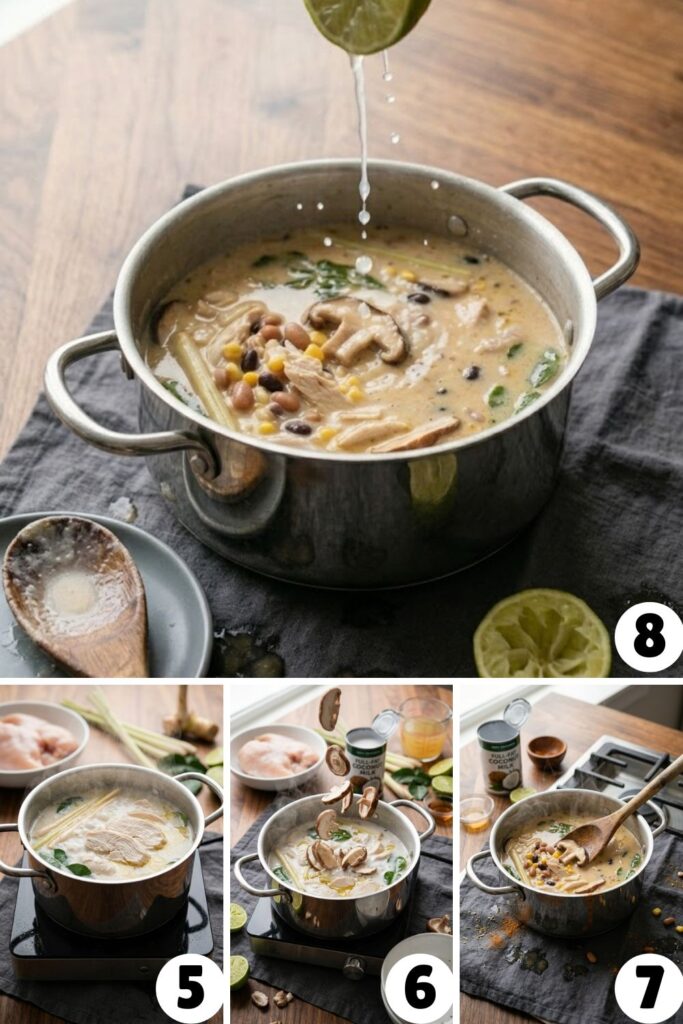 Thai Coconut Chicken Soup Recipe