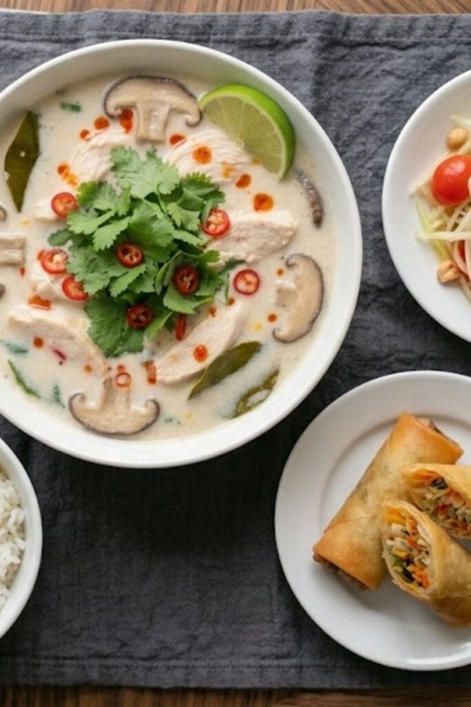 Thai Coconut Chicken Soup Recipe