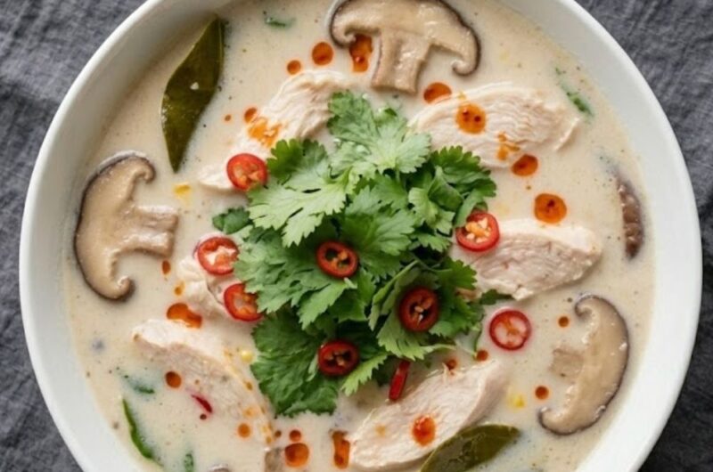 Thai Coconut Chicken Soup