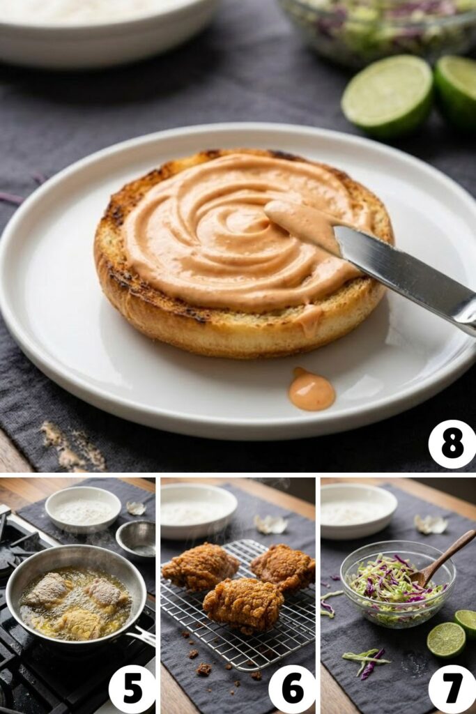 Thai Fried Chicken Sandwich Recipe