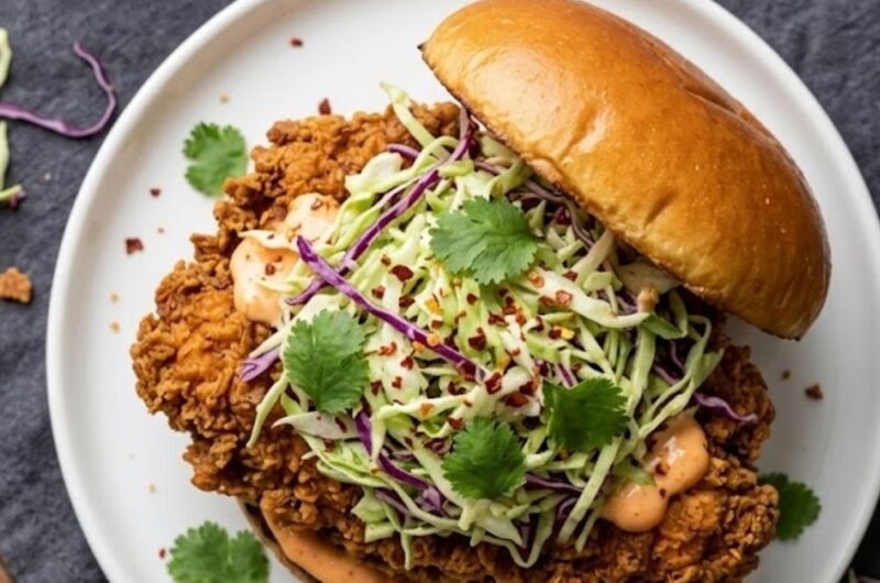Thai Fried Chicken Sandwich