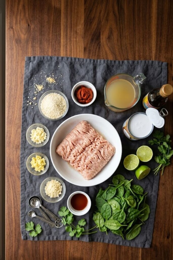 Thai Inspired Chicken Meatball Soup Recipe