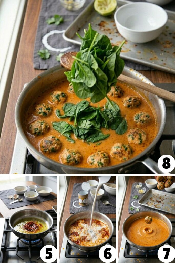 Thai Inspired Chicken Meatball Soup Recipe