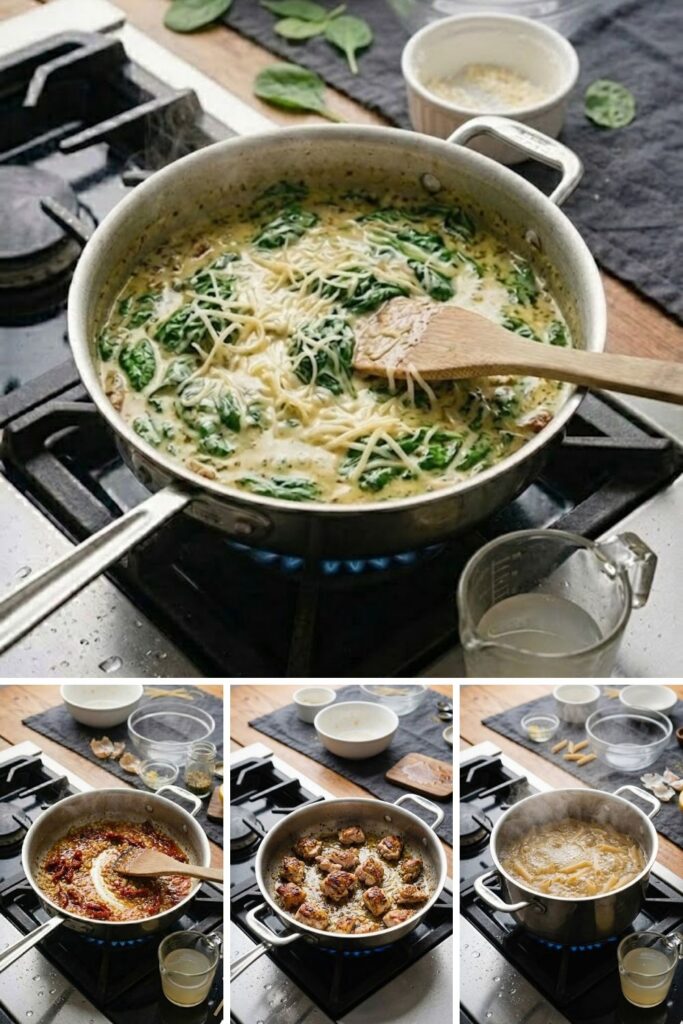 Tuscan Chicken Pasta Recipe