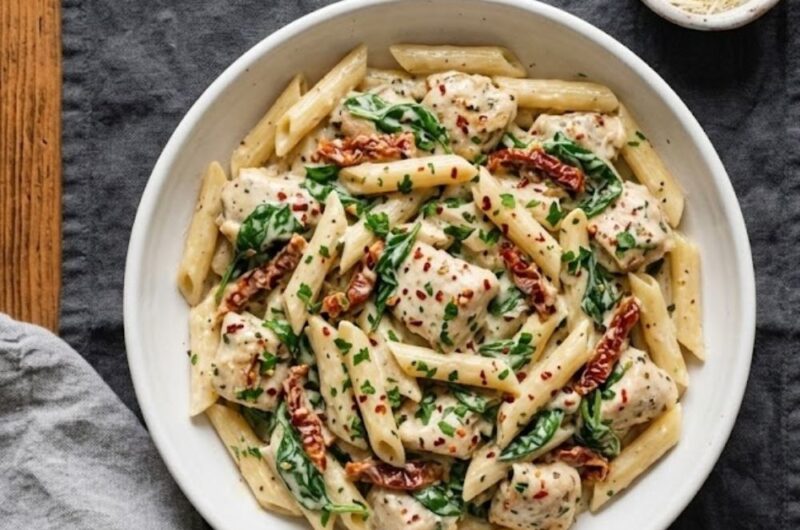 Tuscan Chicken Pasta