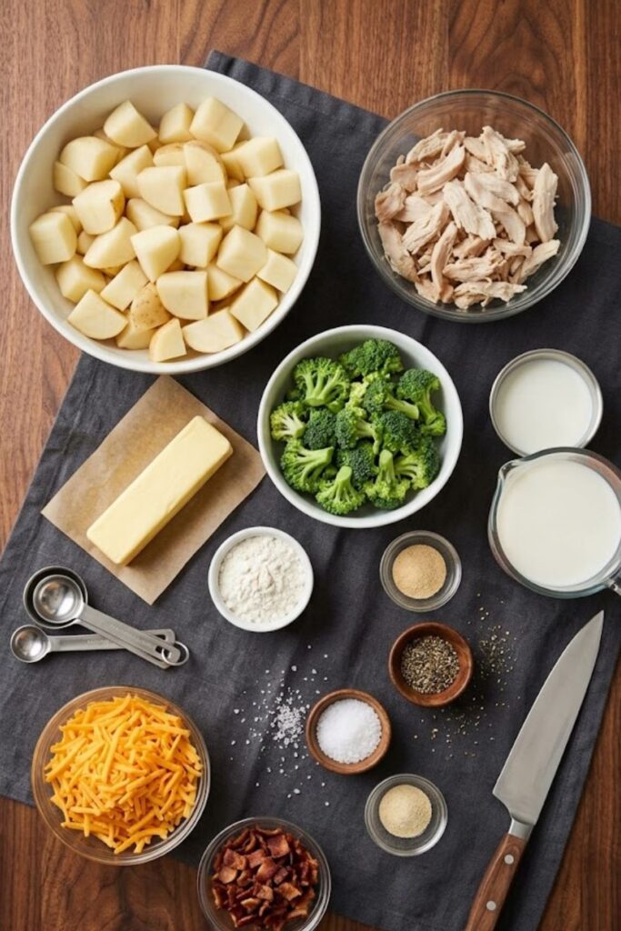 Baked Potato Chicken Broccoli Casserole Recipe