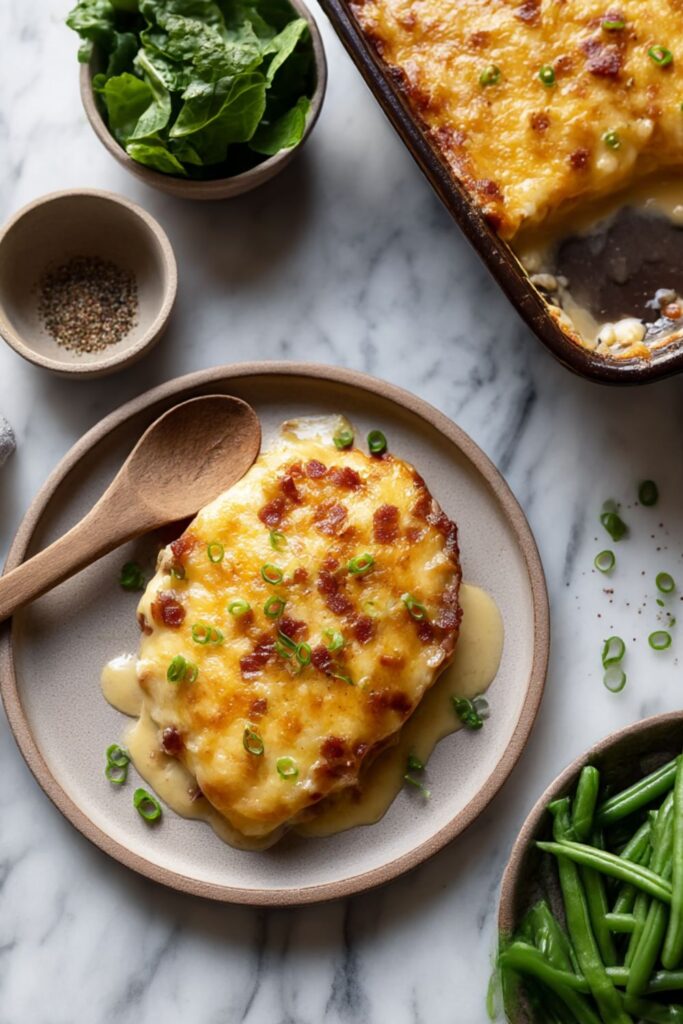 Chicken Bacon Potato Casserole