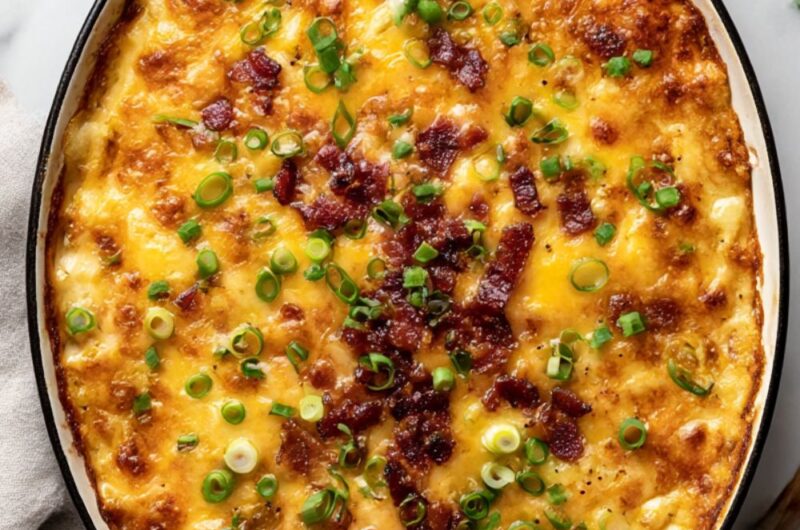Chicken Bacon Potato Casserole