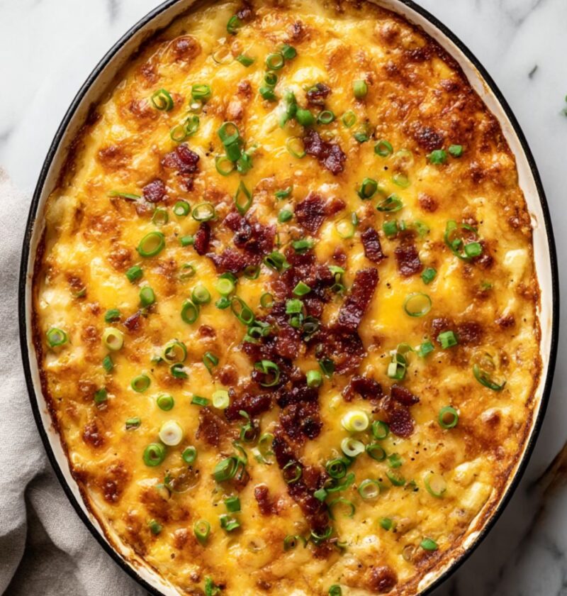 Chicken Bacon Potato Casserole