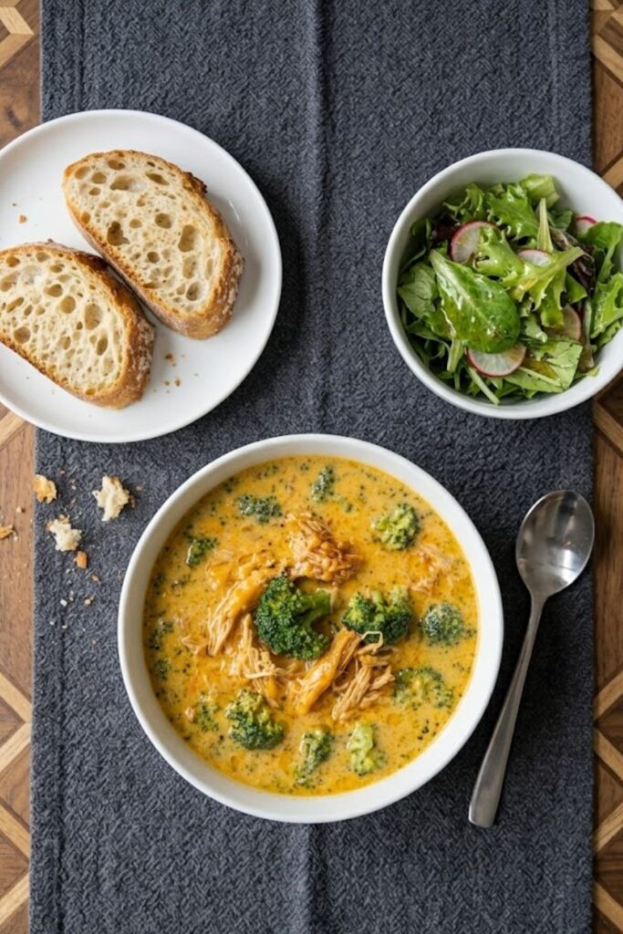 Chicken Broccoli Cheddar Soup Recipe