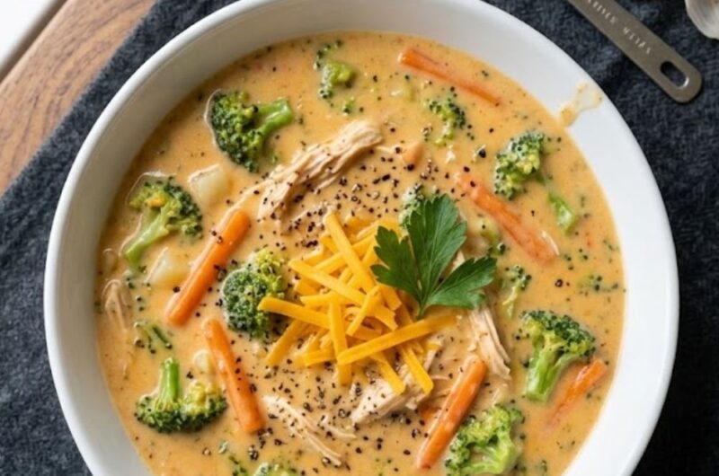 Chicken Broccoli Cheddar Soup