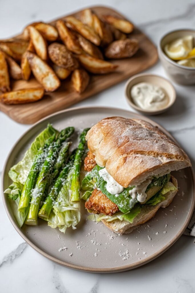 Chicken Caesar Salad Sandwich Recipe