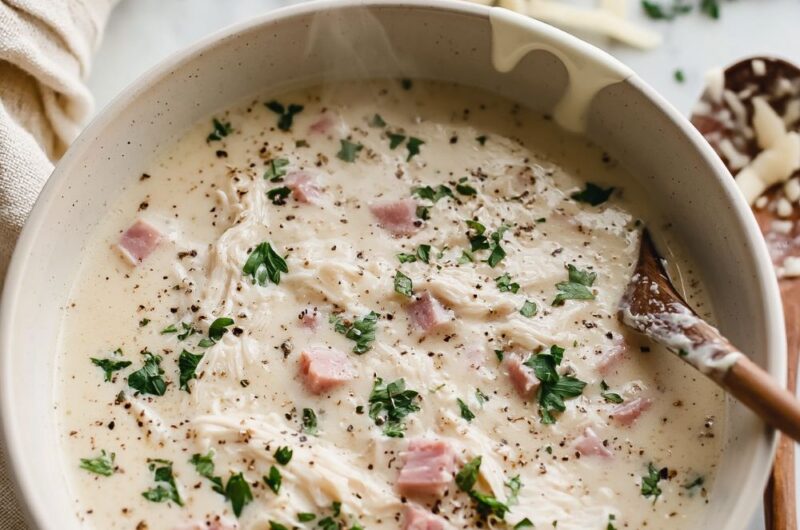 Chicken Cordon Bleu Soup