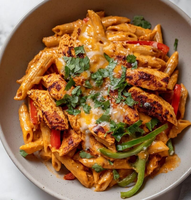 Chicken Fajita Pasta Recipe