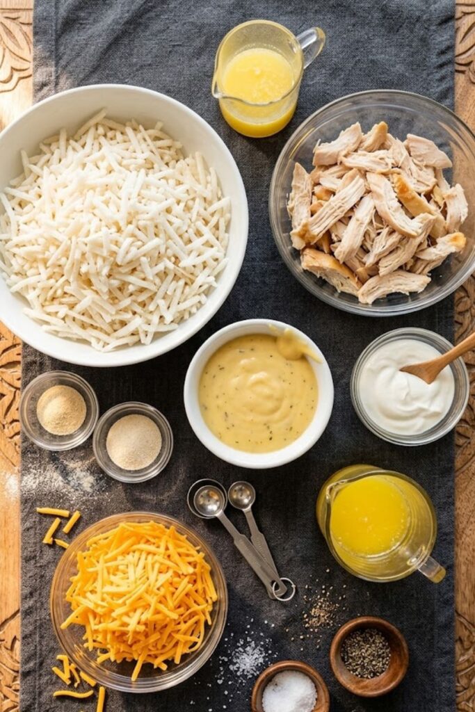 Chicken Hash Brown Casserole Recipe