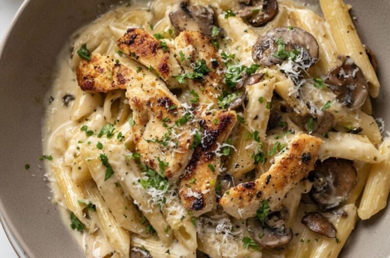 Chicken Mushroom Pasta