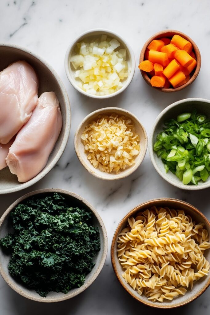Chicken Noodle Soup with Kale Recipe