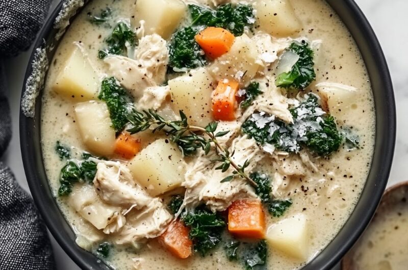 Chicken Potato Kale Soup