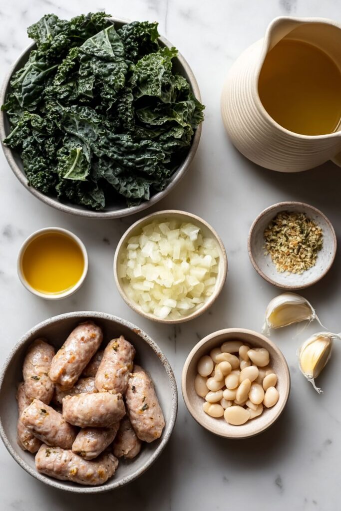 Chicken Sausage Kale Soup Recipe