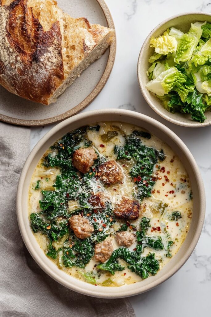 Chicken Sausage Kale Soup Recipe