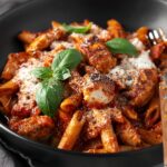 Chicken Bacon Spinach Pasta Recipe