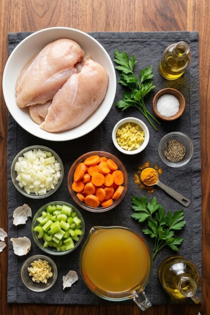 Chicken Vegetable Soup Recipe