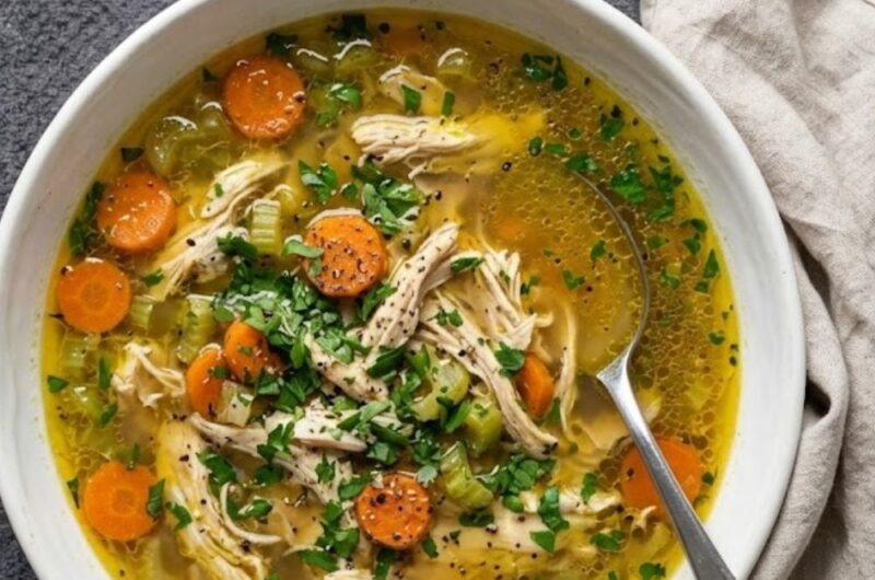 Healing Chicken Vegetable Soup