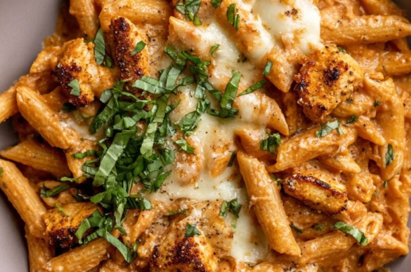 Creamy Chicken Parmesan Pasta