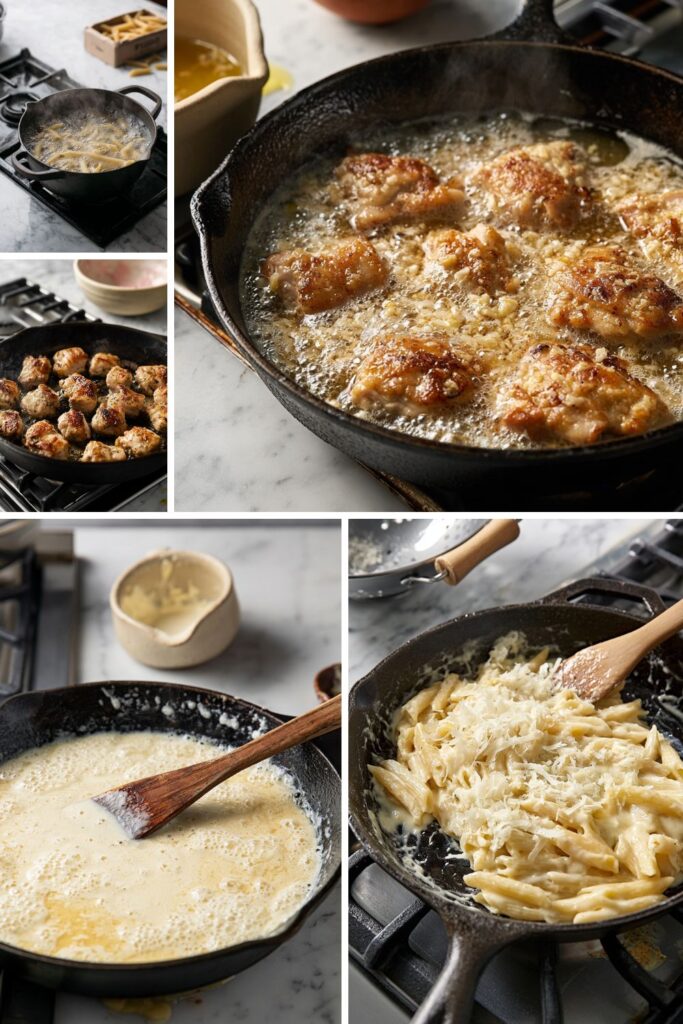 Creamy Chicken Penne Pasta Recipe