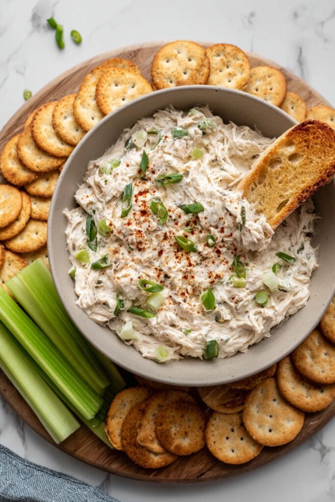Creamy Chicken Salad Dip Recipe