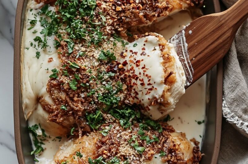 French Onion Dip Chicken