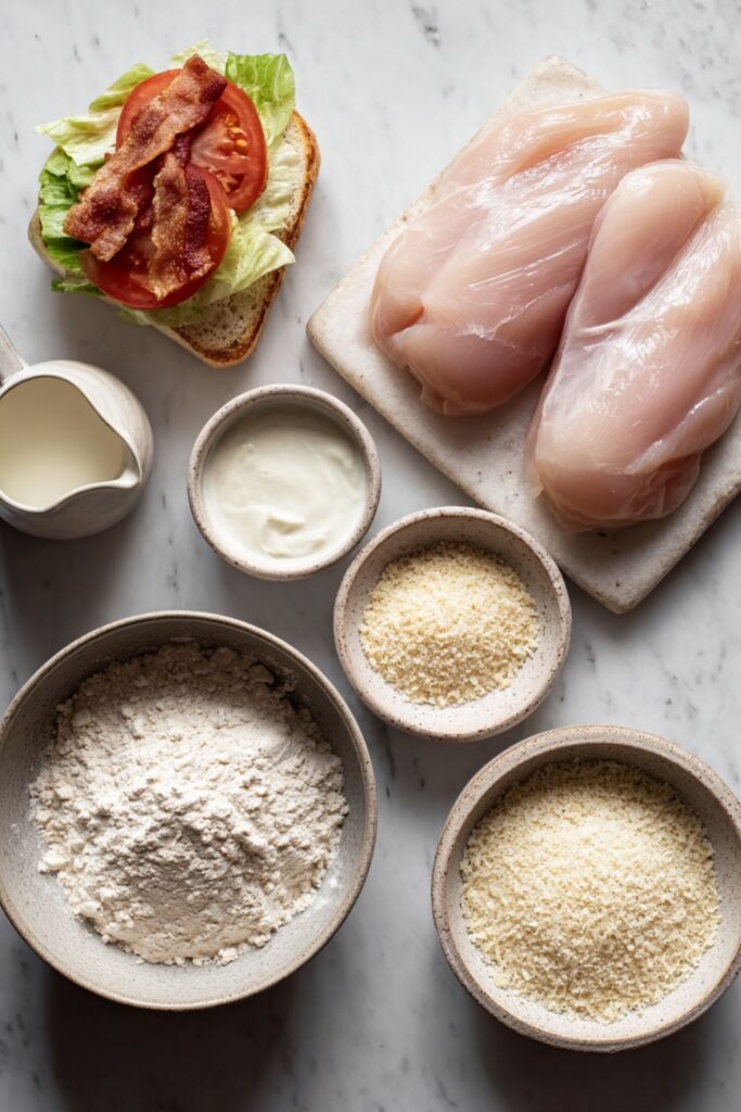 Crispy Chicken Club Sandwich Recipe