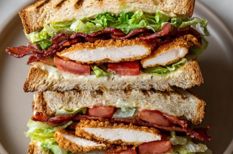 Crispy Chicken Club Sandwich