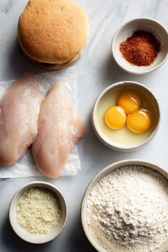 Crispy Panko Fried Chicken Sandwich Recipe