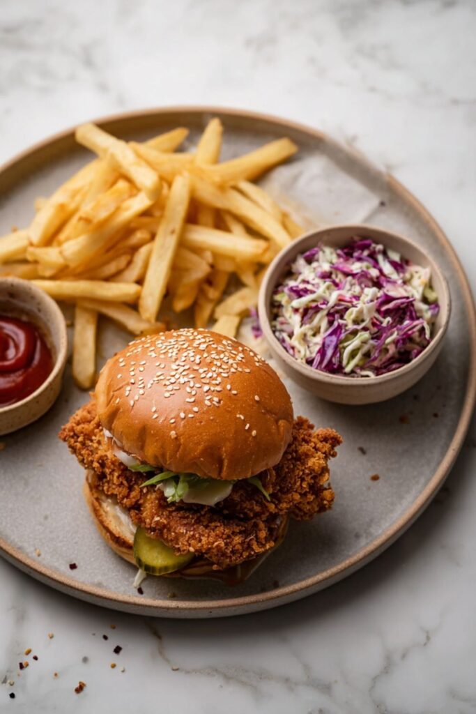 Crispy Panko Fried Chicken Sandwich Recipe