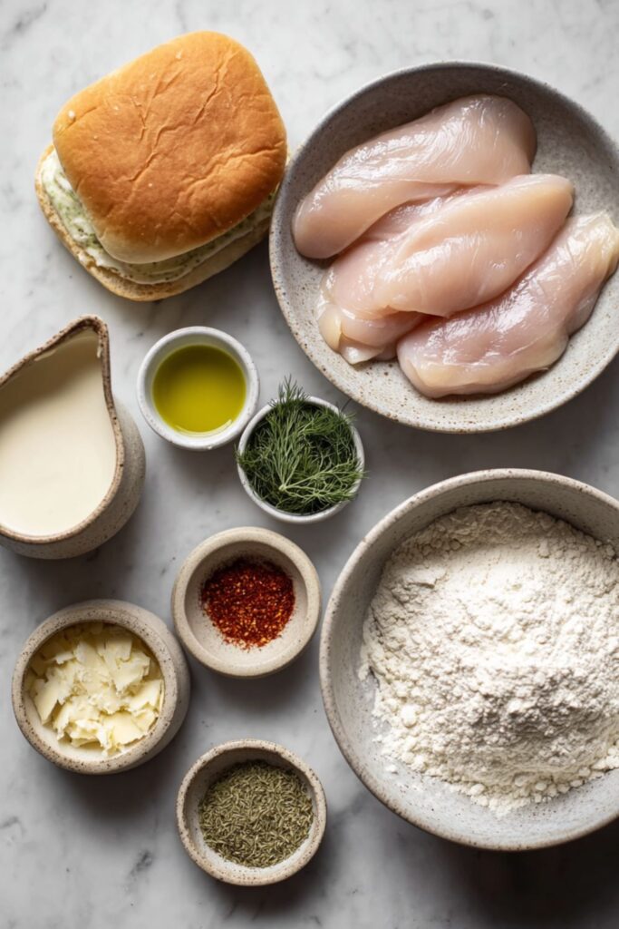 Dill Chicken Sandwich Recipe