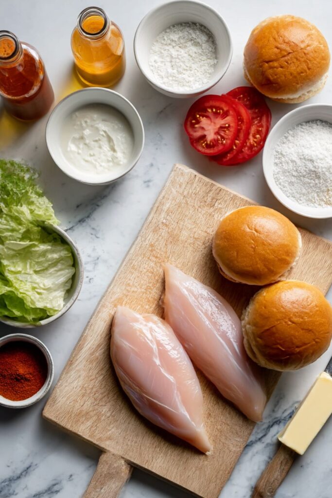 Fried Buffalo Chicken Sandwich Recipe