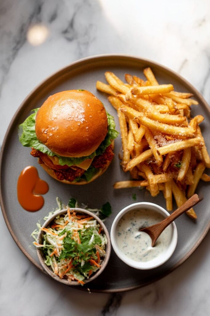 Fried Buffalo Chicken Sandwich Recipe
