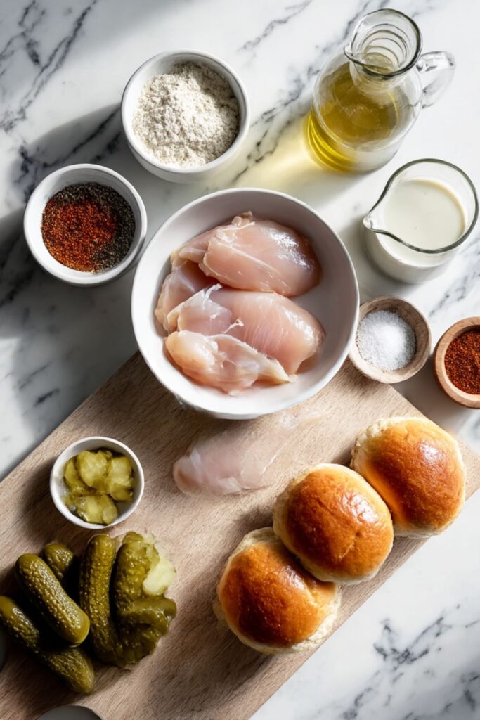 Fried Chicken Breast Sandwich Recipe