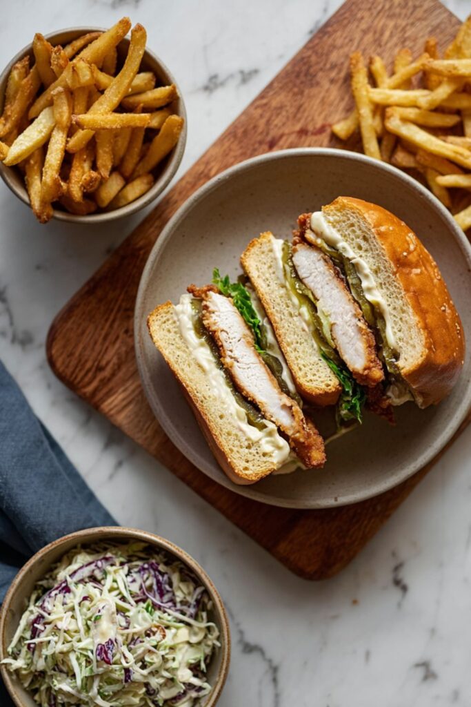 Fried Chicken Sandwich No Buttermilk Recipe