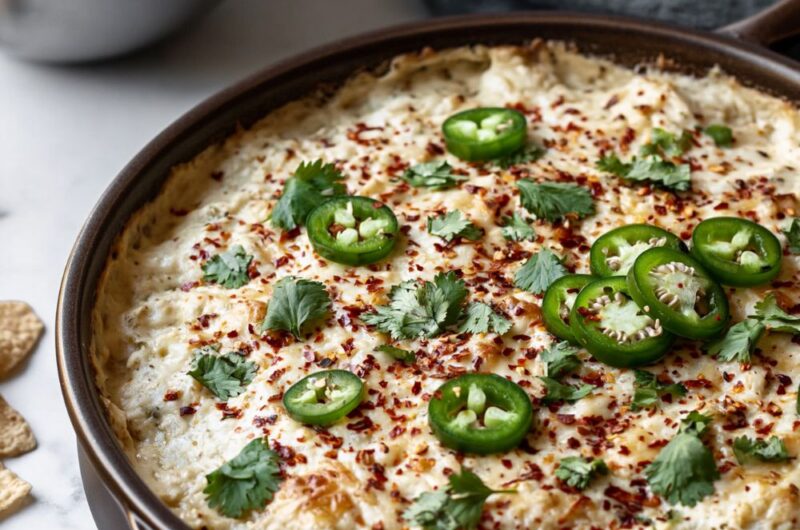 Green Chili Chicken Dip