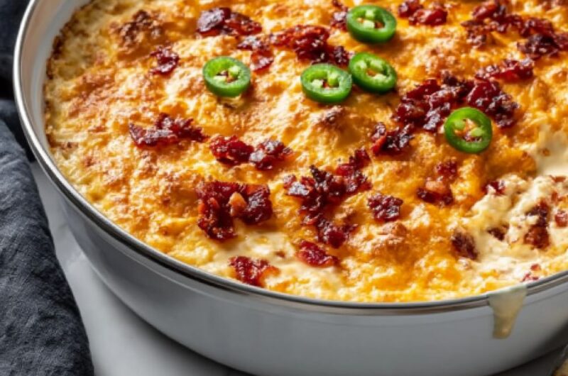 Jalapeno Popper Chicken Dip