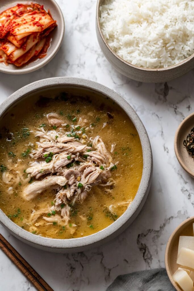 Korean Chicken Soup Recipe