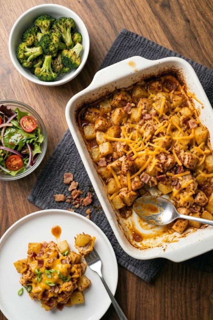 Loaded Chicken and Potato Casserole Recipe