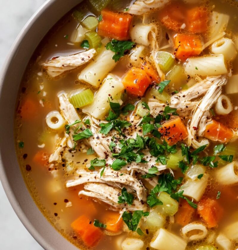 Mama Mandola's Sicilian Chicken Soup Recipe